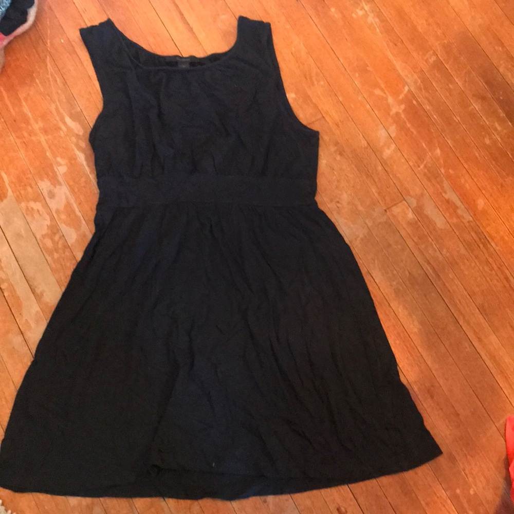 Express black cotton dress/suit cover up